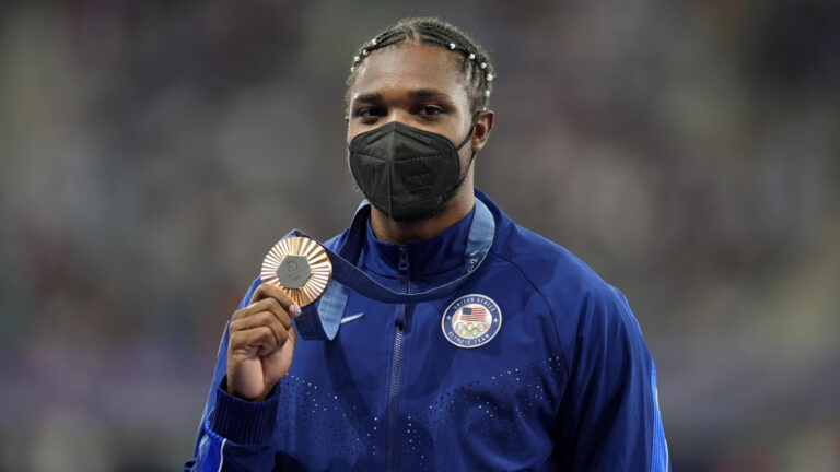 Noah Lyles Covid Diagnosis Changes Run Order Like a Bag Game of Four Card Monte
