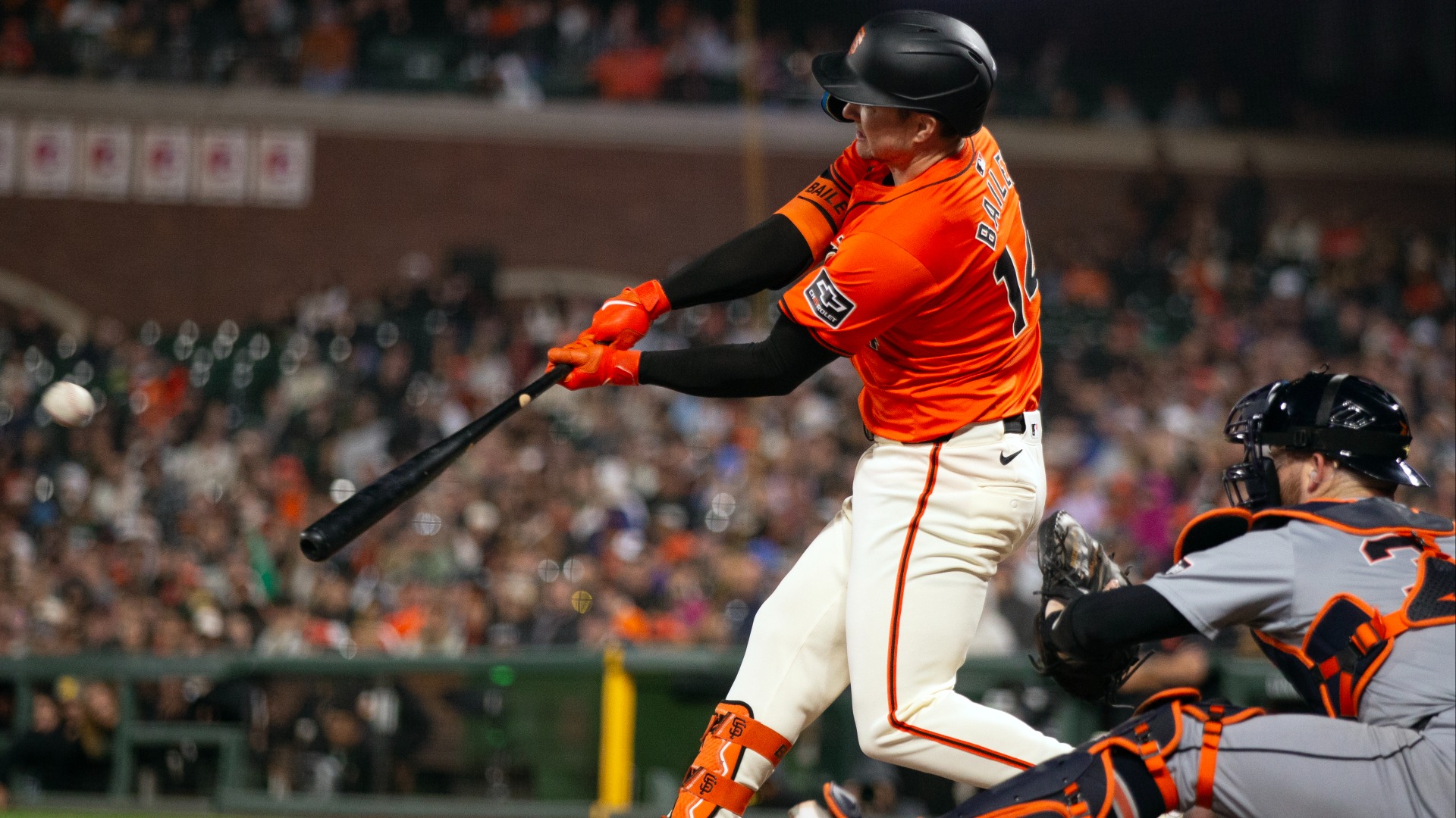 6. Patrick Bailey - San Francisco Giants - C - Age: 25