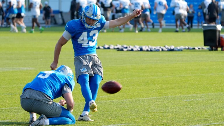 17. Jake Bates, Detroit Lions