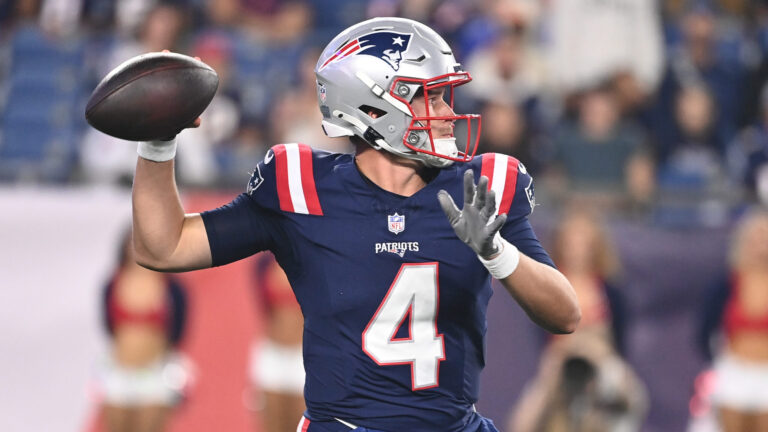 5. QB Bailey Zappe, New England Patriots