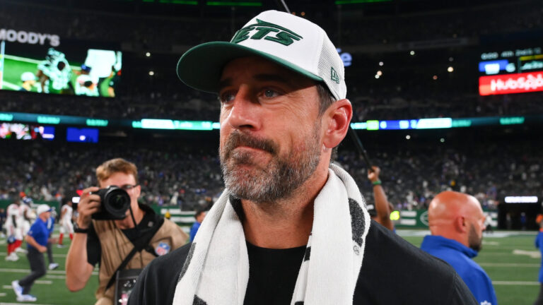 10.04: Aaron Rodgers, QB, New York Jets