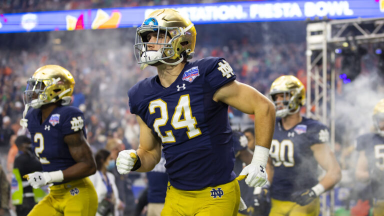 70. Jack Kiser, LB (Notre Dame)