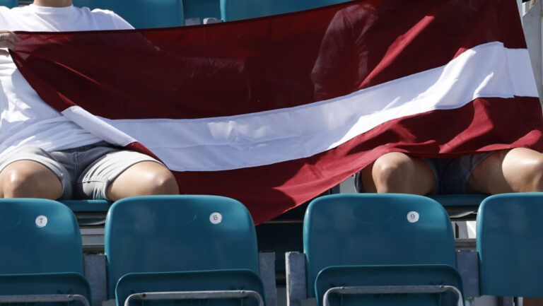 30. Latvia - 3 Gold Medals (tied)