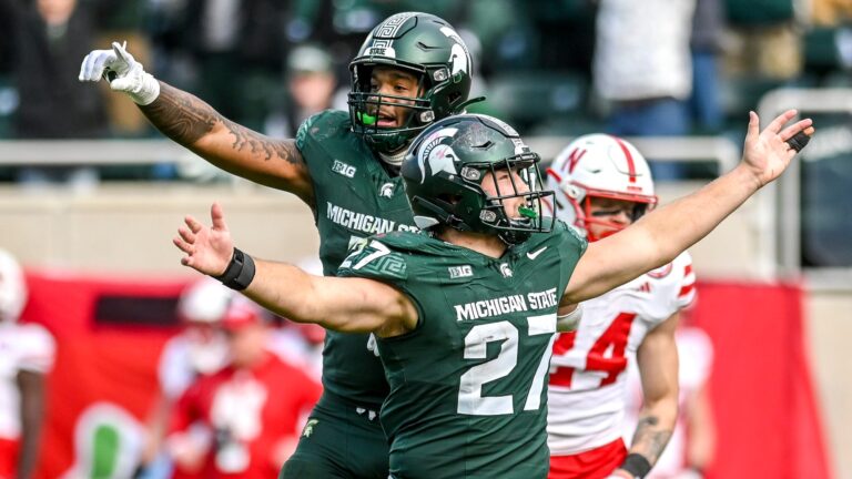 77. Cal Haladay, LB (Michigan State)