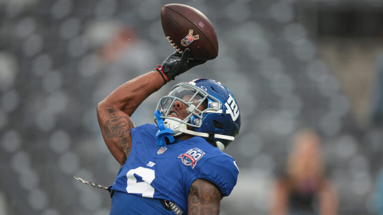Malik Nabers OVER 57.5 Receiving Yards (-114)
