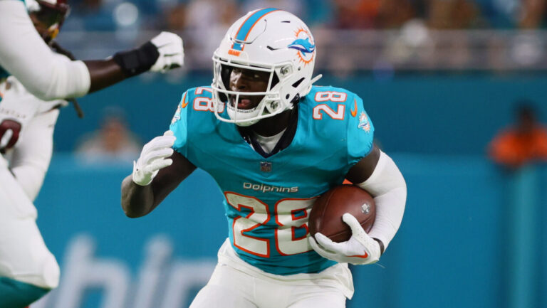 Dolphins Running Back Carosuel