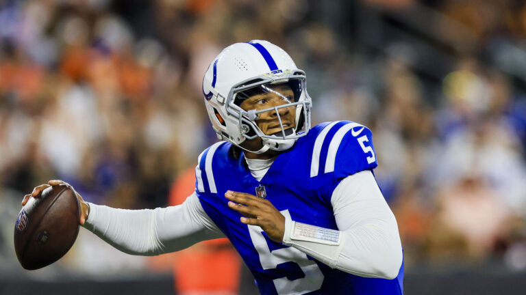 Anthony Richardson OVER 217.5 Passing Yards (-110)