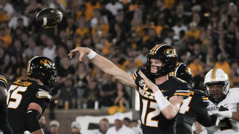 58. Brady Cook, QB (Missouri)
