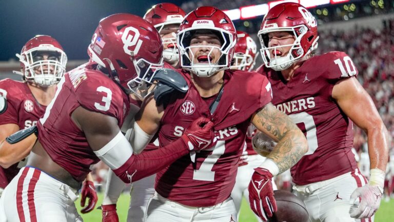 6. Tennessee at Oklahoma - September 21
