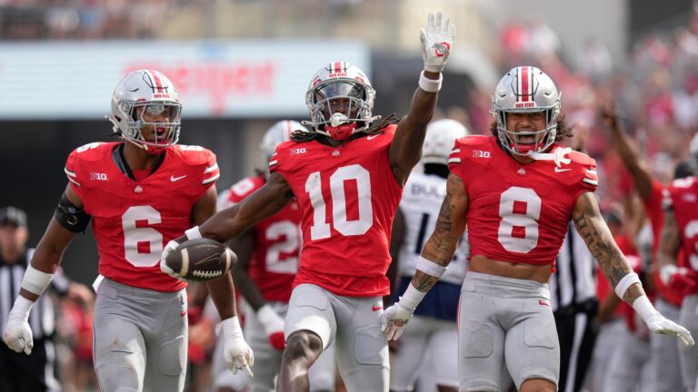 82. Denzel Burke, CB (Ohio State)