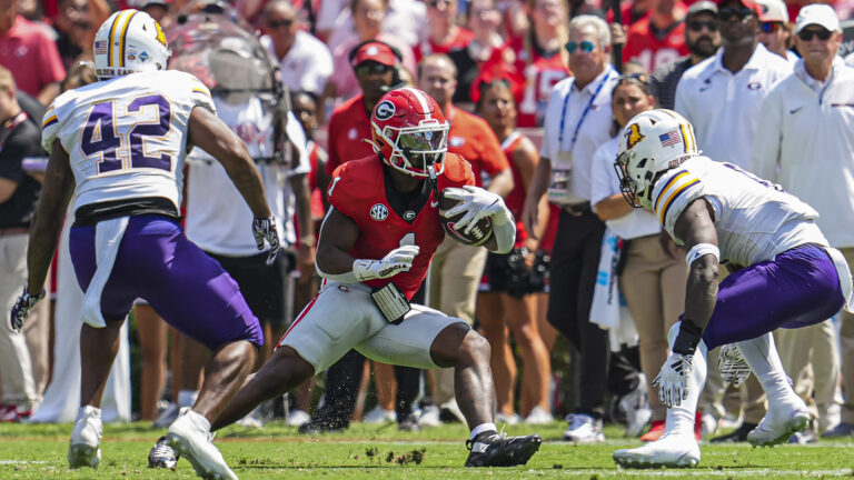 Trevor Etienne Shows Juice in Georgia Debut