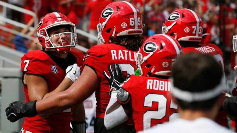 1. Georgia Bulldogs - SEC Champion