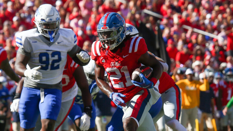1. Henry Parrish Jr, RB, Ole Miss