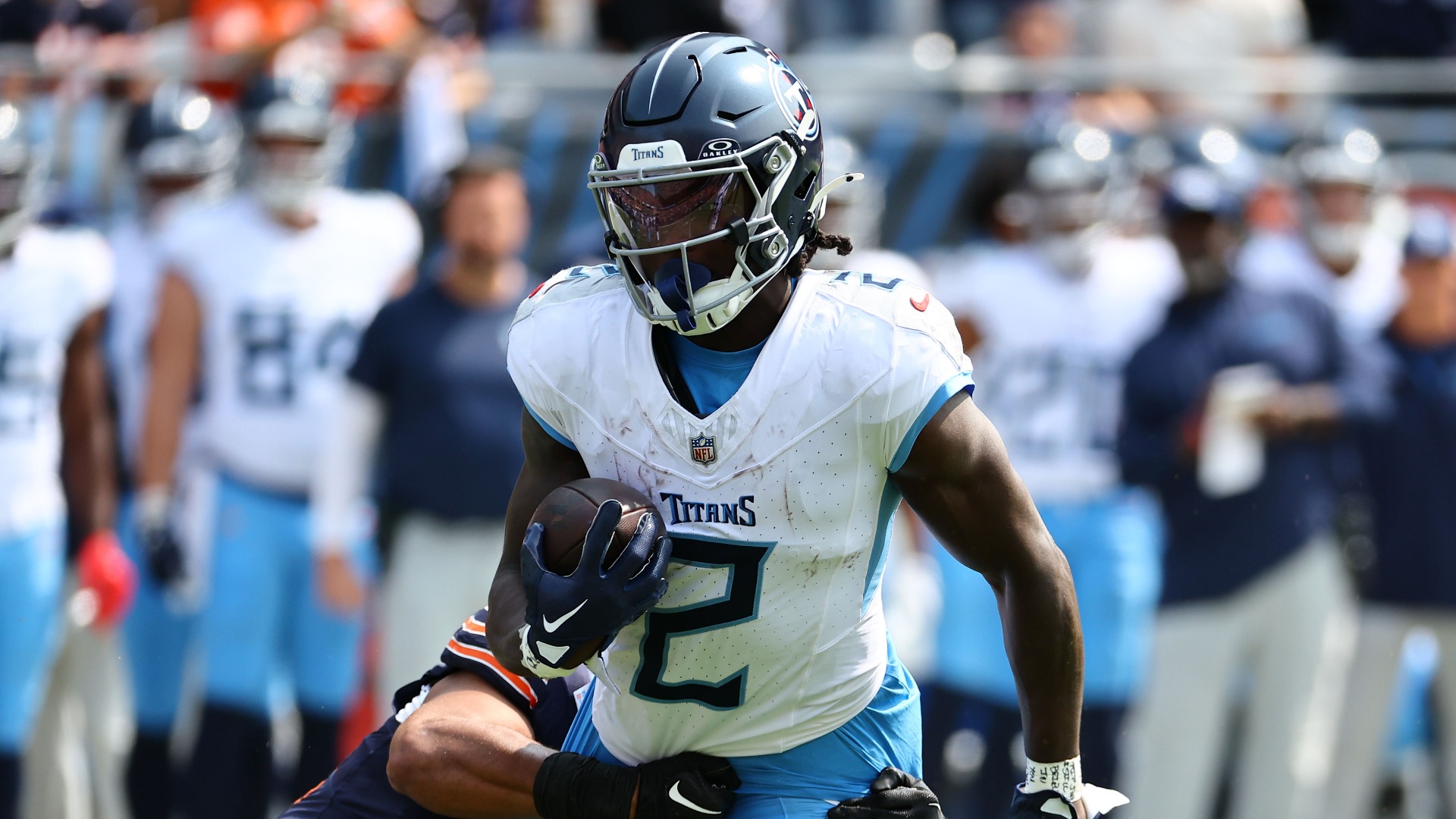 Jets @ Titans: Tyjae Spears Over 24.5 Rushing Yards (-113)