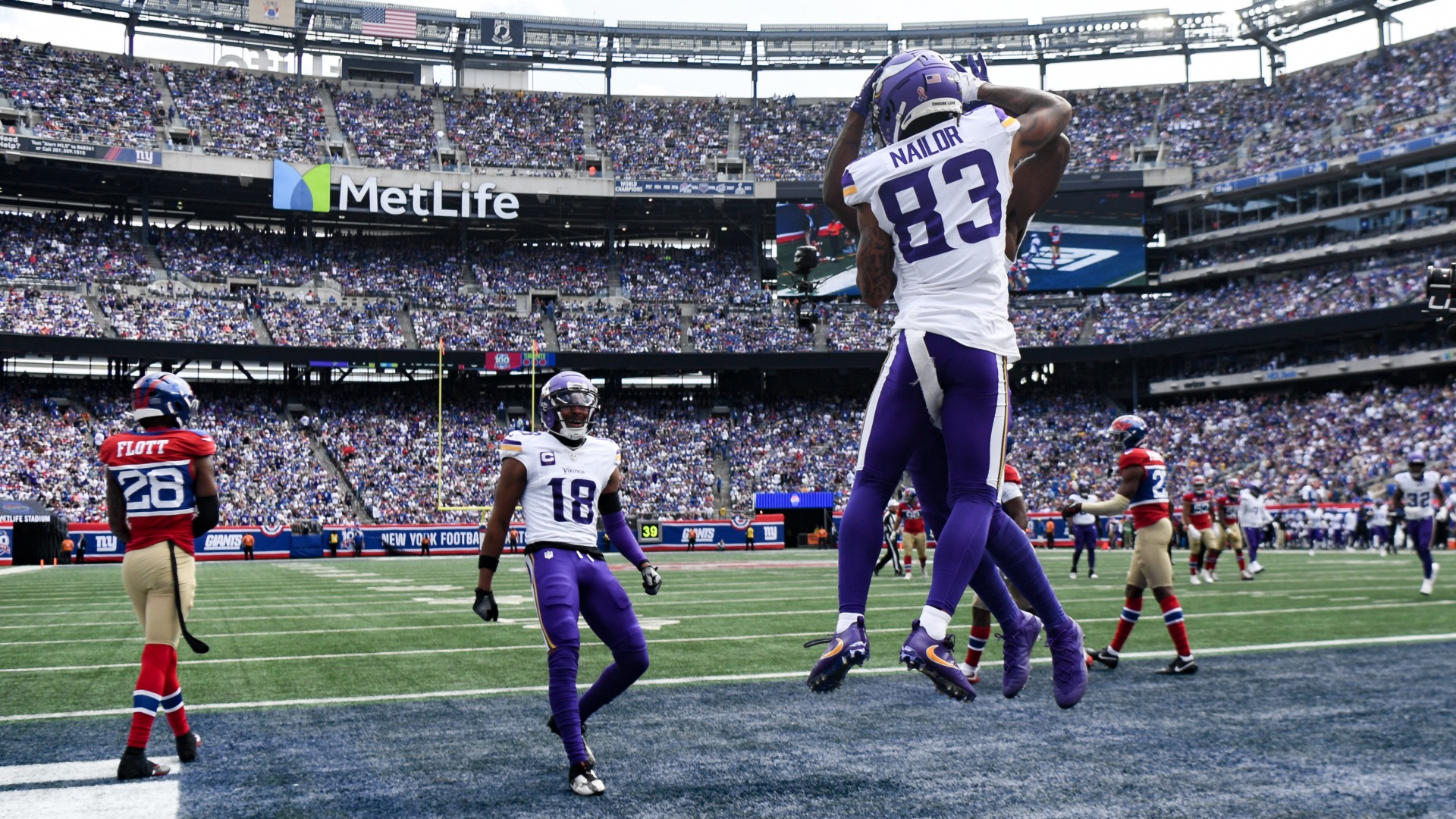 49ers @ Vikings: Jalen Nailor Over 30.5 Receiving Yards (-113)
