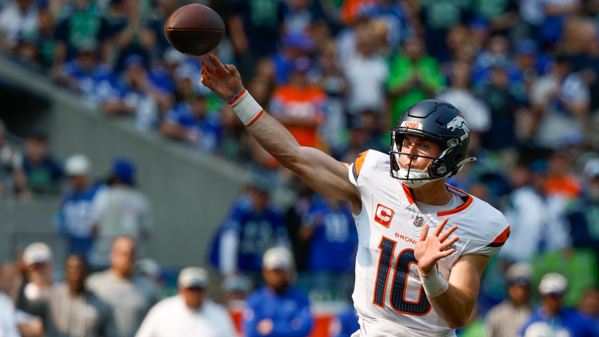 Steelers @ Broncos: Bo Nix Over 168.5 Passing Yards (-114)
