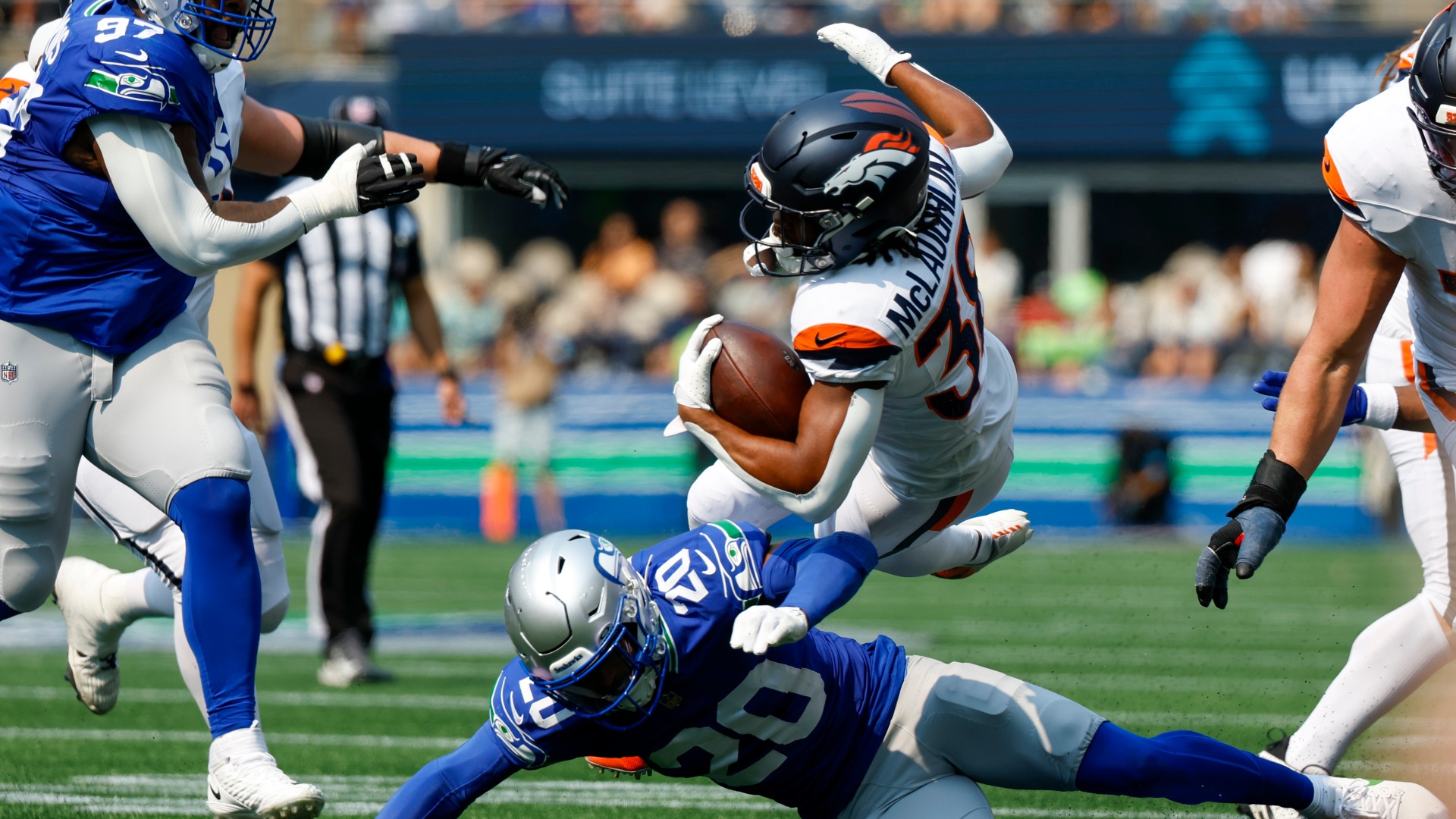 RB: Jaleel McLaughlin (44.2% rostered)