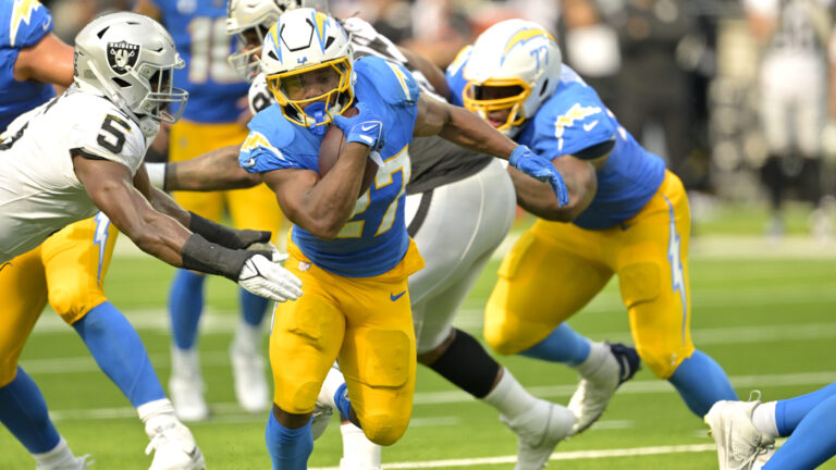 RB J.K. Dobbins, Los Angeles Chargers