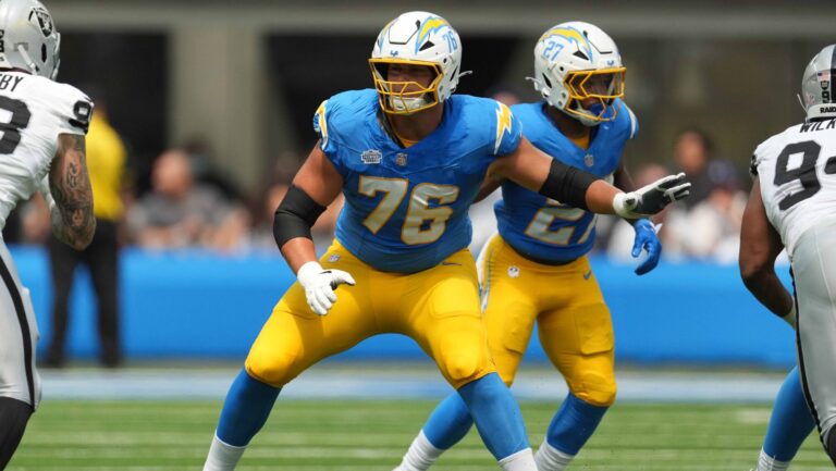 3. T Joe Alt (78.5), Los Angeles Chargers