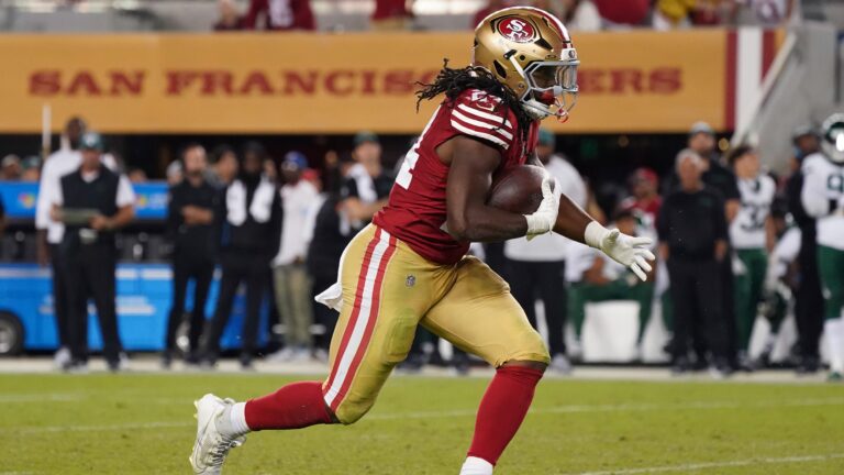 3. Jordan Mason, San Francisco 49ers