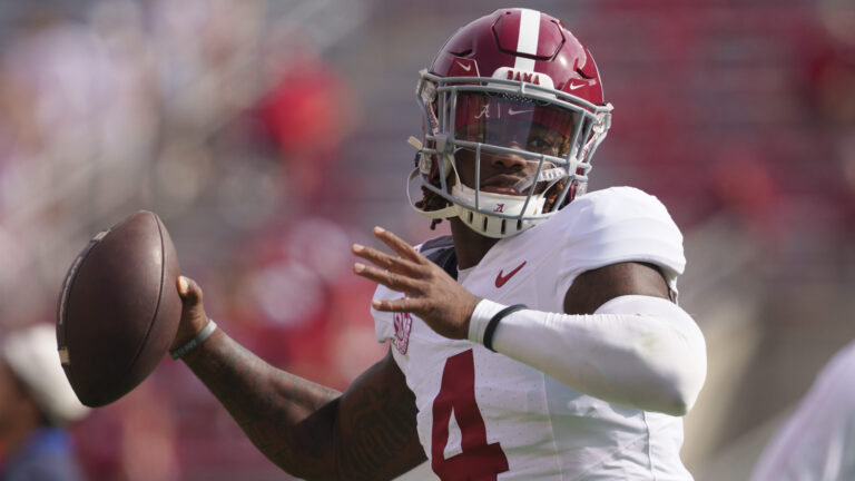 5. Jalen Milroe, Alabama