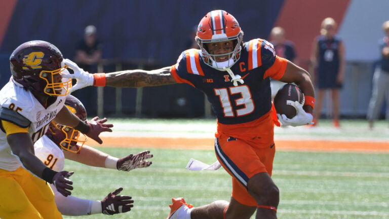 5. Pat Bryant, WR, Illinois