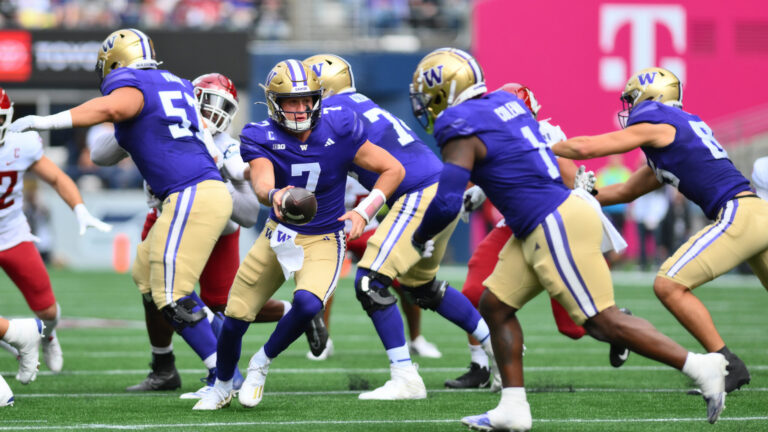 Washington State @ Washington (-4.5)