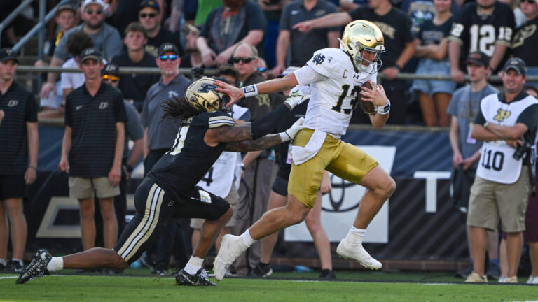78. Riley Leonard, QB (Notre Dame)