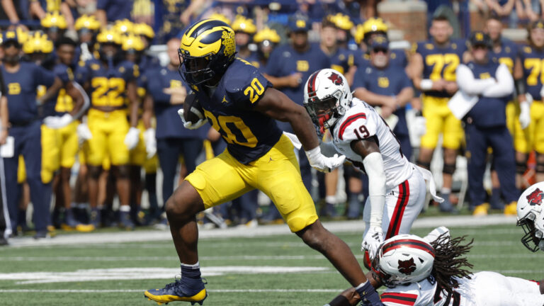 4. Kalel Mullings, RB, Michigan