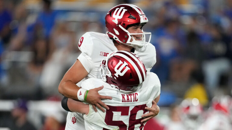2. Kurtis Rourke, QB, Indiana