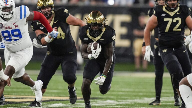 Louisiana at Wake Forest (-3.5) - Saturday at 3:30