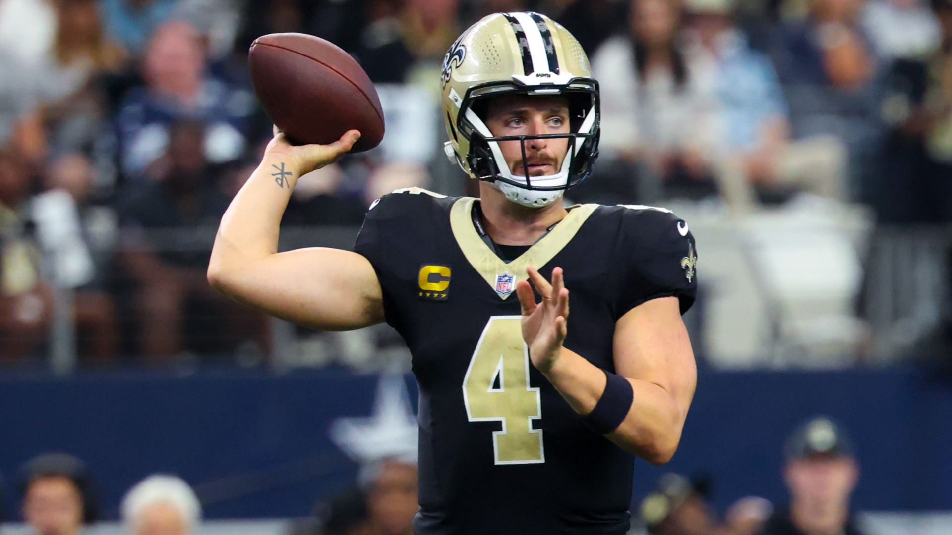 QB: Derek Carr - New Orleans Saints (9.9% rostered on ESPN)