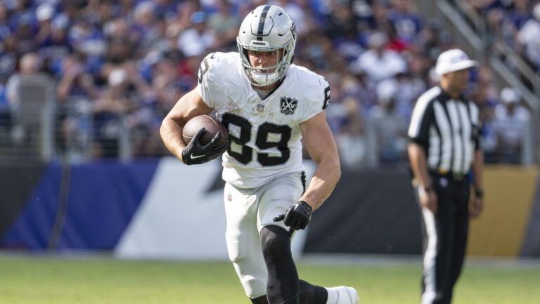 4. TE Brock Bowers (78.4), Las Vegas Raiders