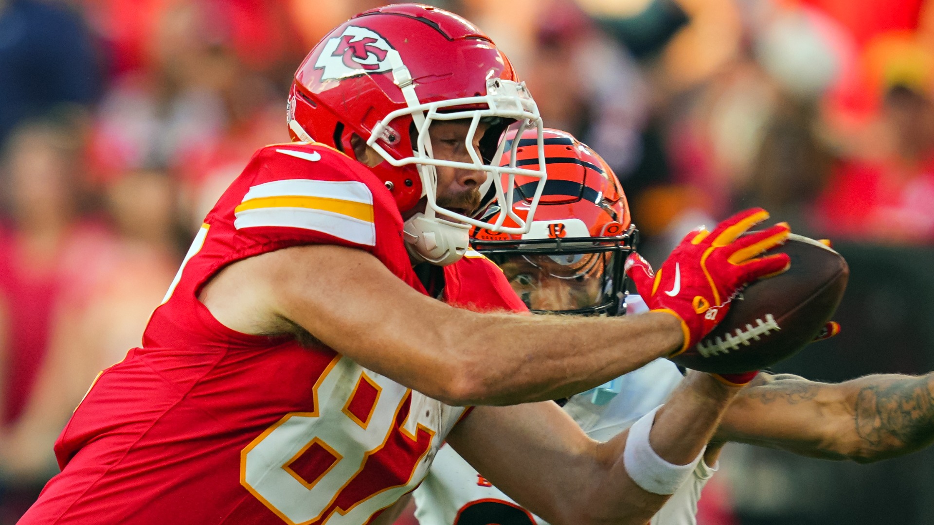 Chiefs @ Falcons: Travis Kelce Under 47.5 Receiving Yards (-113)