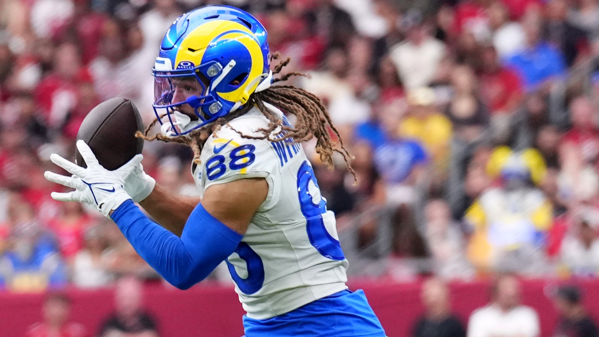 WR: Jordan Whittington - Los Angeles Rams (1.3% rostered)