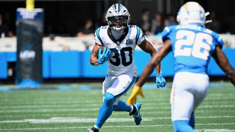 4. Chuba Hubbard, Carolina Panthers