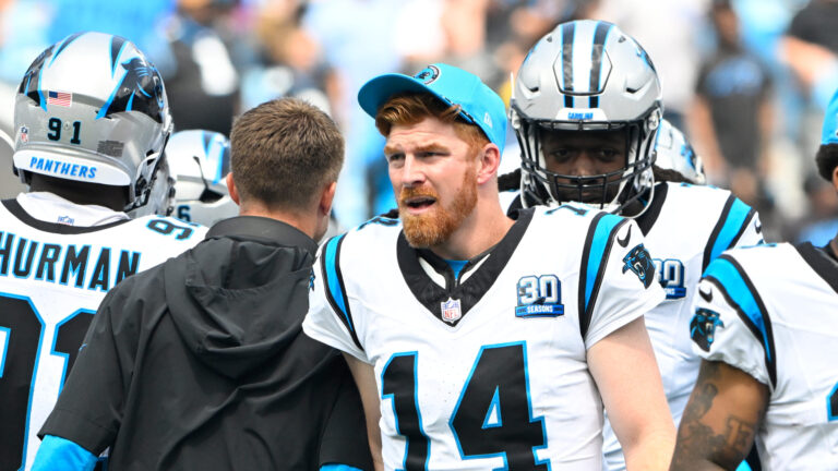 30. Andy Dalton, Carolina Panthers