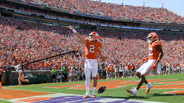 Stanford at Clemson (-21.5) - Saturday at 7:00