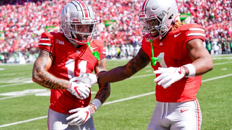 7:00 PM ET | Ohio State (3-0, 0-0) @ Michigan State (3-1, 1-0) | Peacock