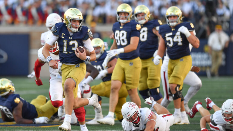 3. Notre Dame (-6.5) vs. Louisville