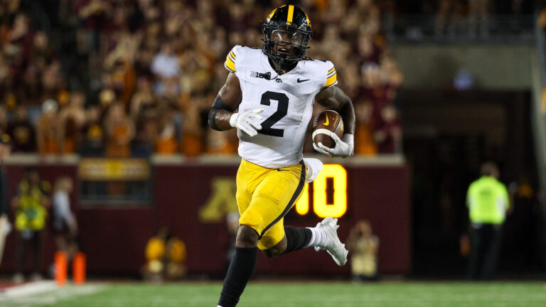 23. Kaleb Johnson (Iowa)