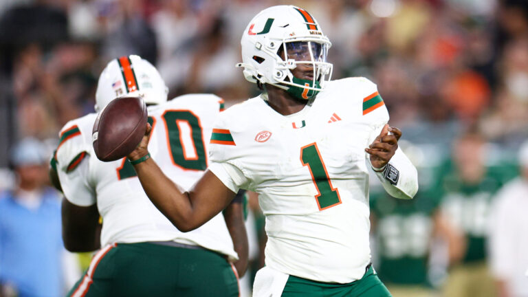 Virginia Tech Hokies vs. No. 7 Miami Hurricanes (-18.5)