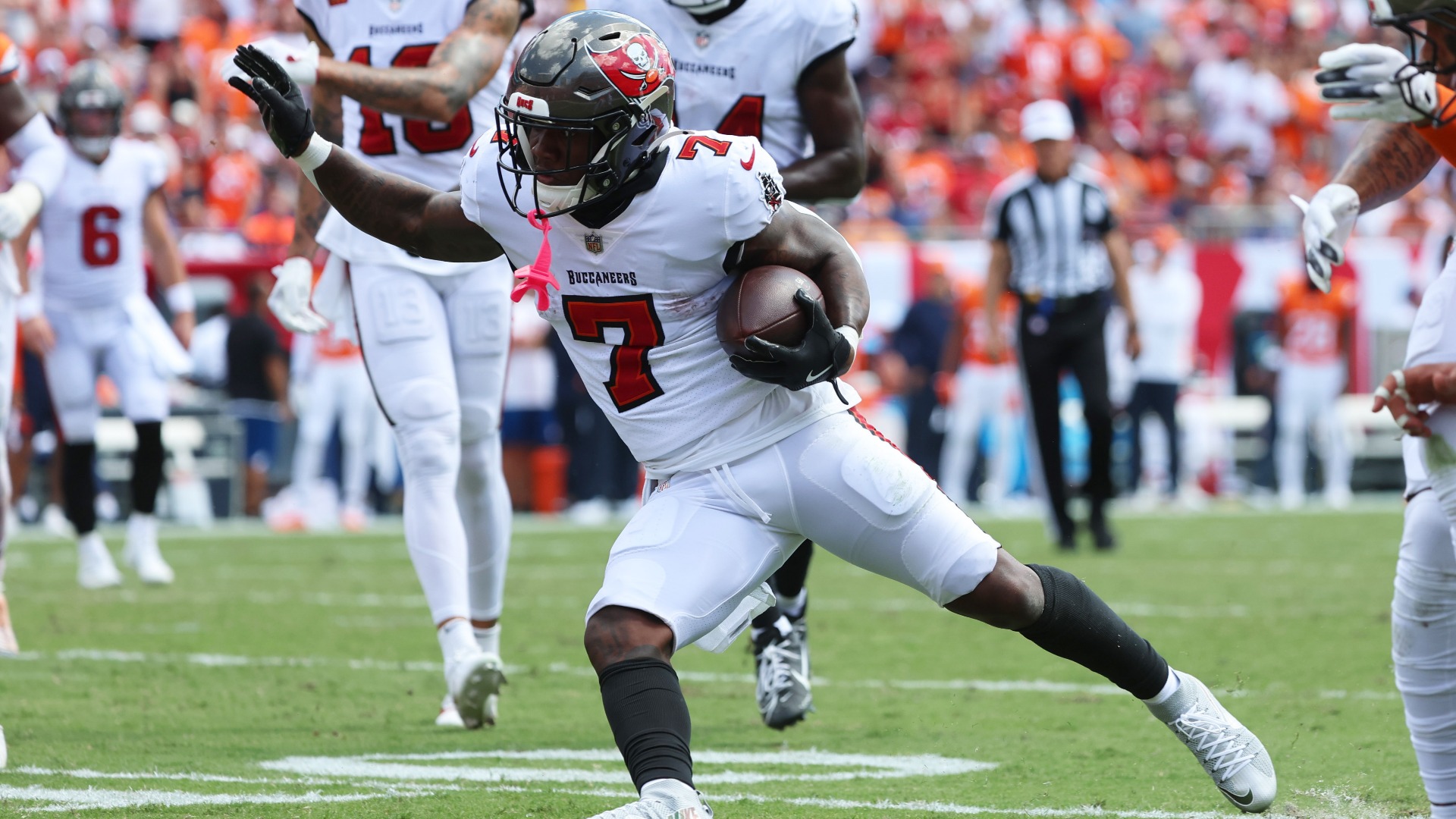 RB Bucky Irving - Tampa Bay Buccaneers (32.8% rostered)