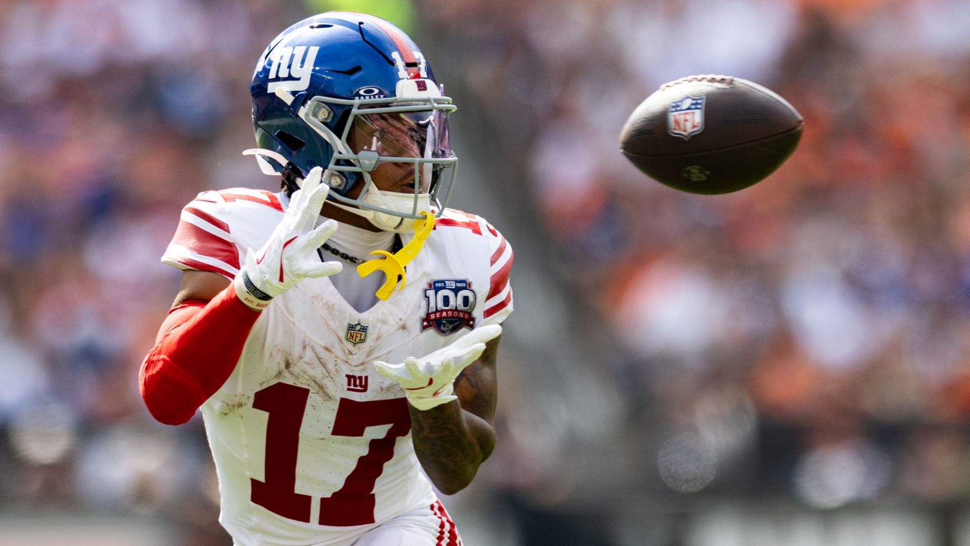 WR Wan'Dale Robinson - New York Giants (14.8% rostered)