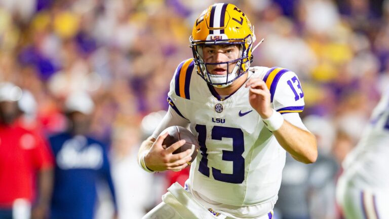10. Garrett Nussmeier, LSU