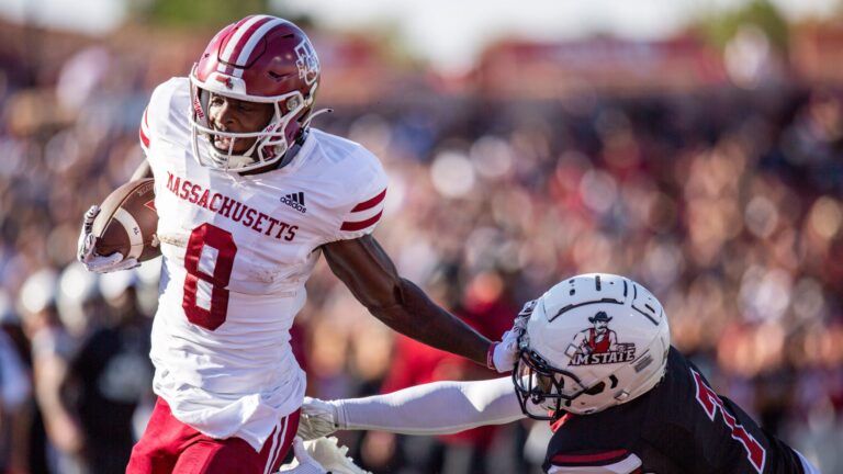 7) WR Anthony Simpson, UMass