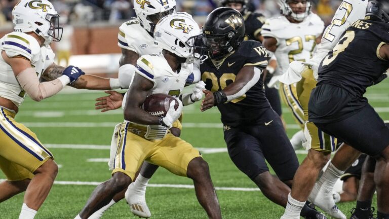 13) WR Christian Leary, Georgia Tech