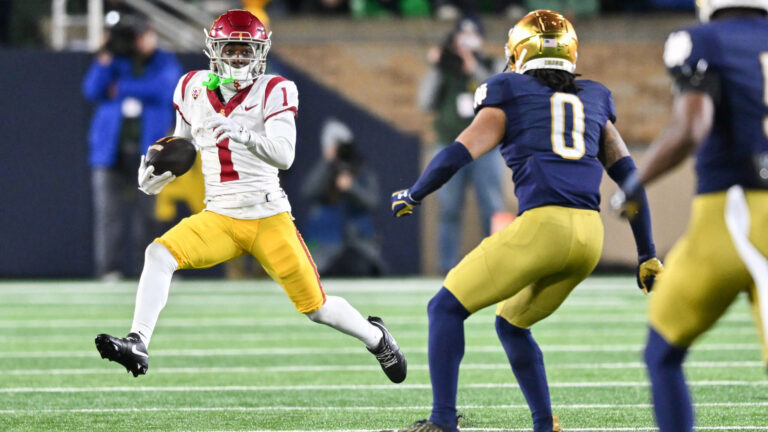Week 14: Notre Dame Fighting Irish 28 - USC Trojans 31