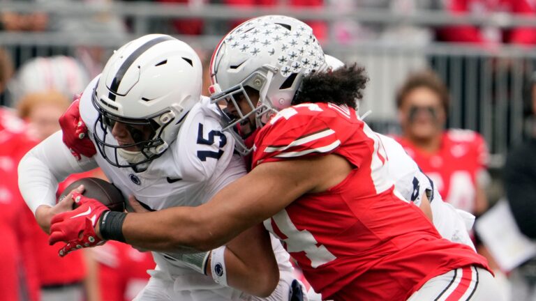  Noon ET | No. 4 Ohio State (6-1, 3-1) @ No. 3 Penn State (7-0, 4-0) | FOX