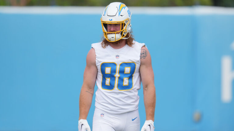 10) TE Hayden Hurst, Los Angeles Chargers